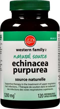 Western Family Echinacea Purpurea 120 Pack