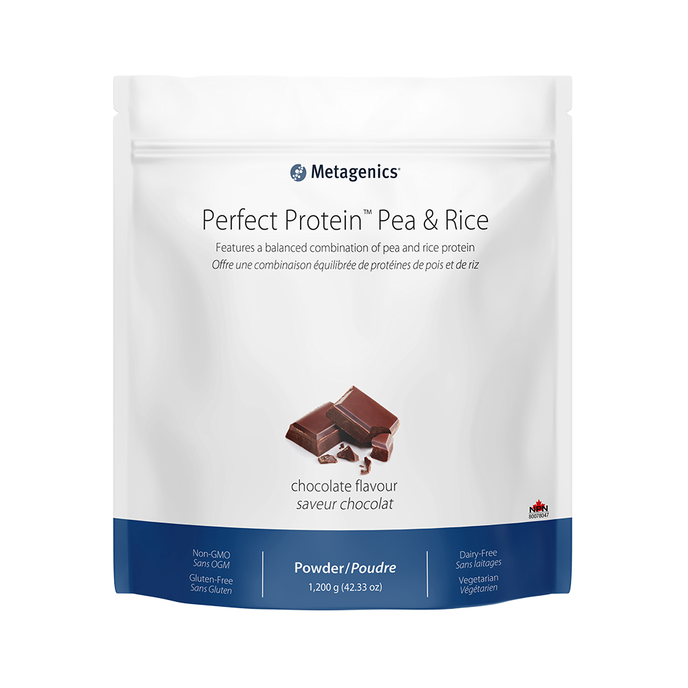 Metagenics Perfect Protein Powder Pea And Rice Choco 1200 g - Image 3