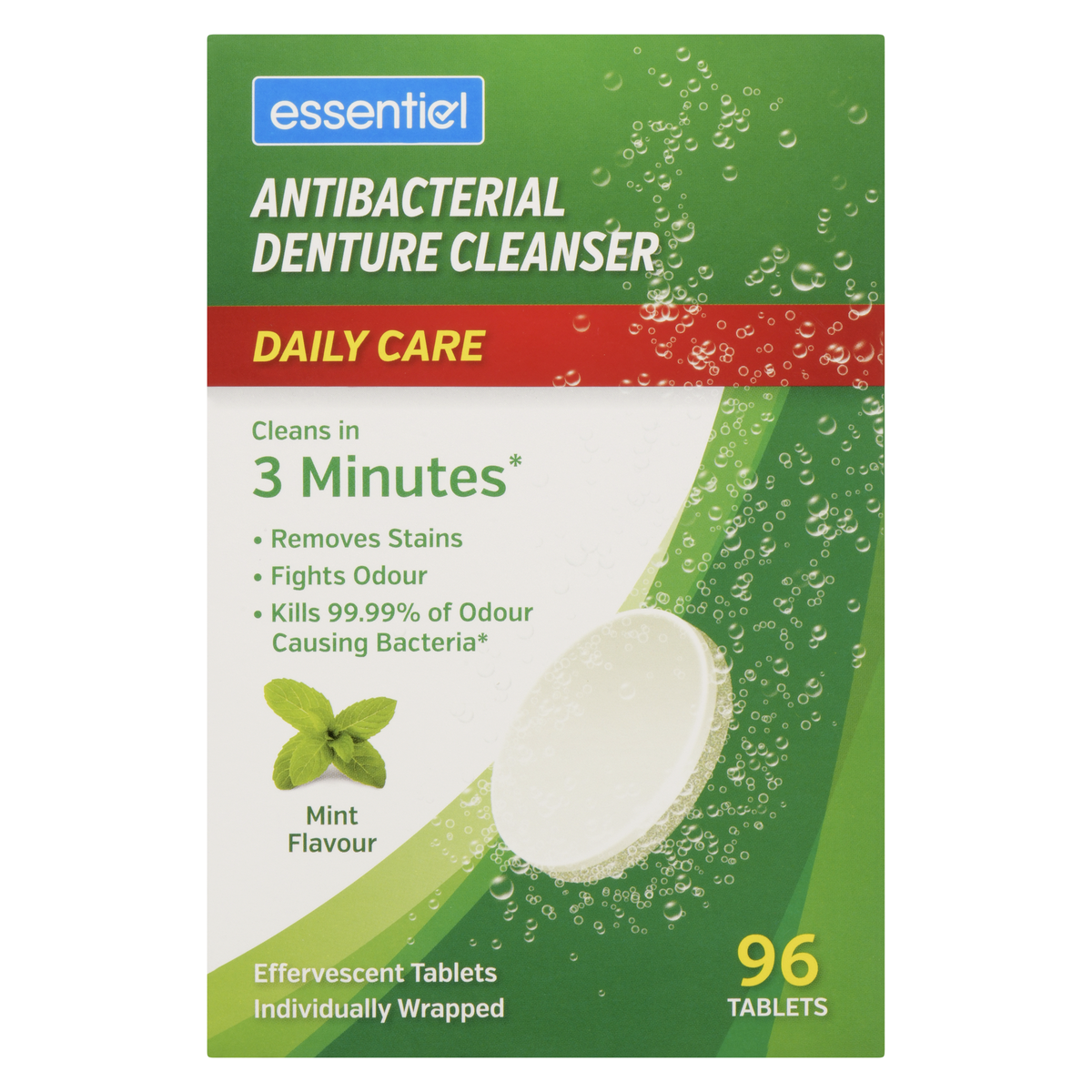 Essentiel Denture Cleaner 3 Min 96 Count - Image 4