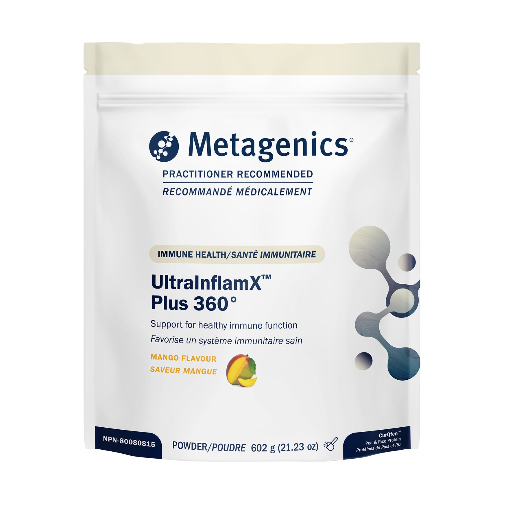 Metagenics Ultrainflamx Plus 360 Mango 616 g