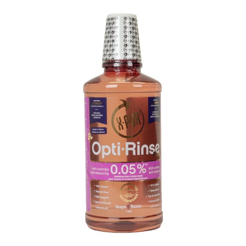 X-Pur 0.05% NaF Opti-Rinse Grape 1 L