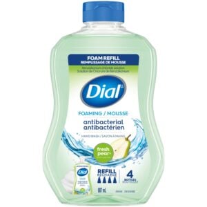 Dial Antibacterial Foaming Hand Wash Pear Refill 887 mL