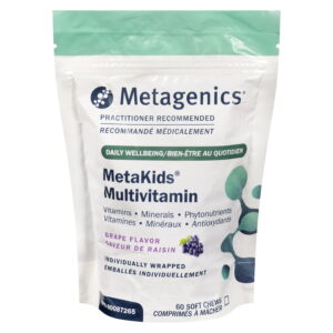 Metagenics Metakids Multivitamin Soft Chew Grape 60 Tablets