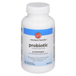 Western Family Probiotic 30 Billion 30 Capsules