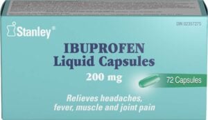 Stanley Ibuprofen 200 mg Liquid Gel 72 Capsules