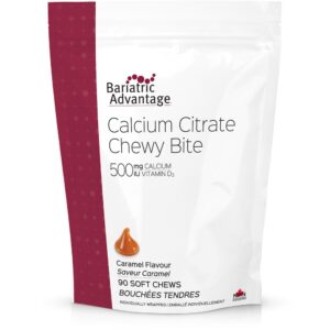 Metagenics Calcium Citrate Chewable Bites Caramel 90 Soft Chews