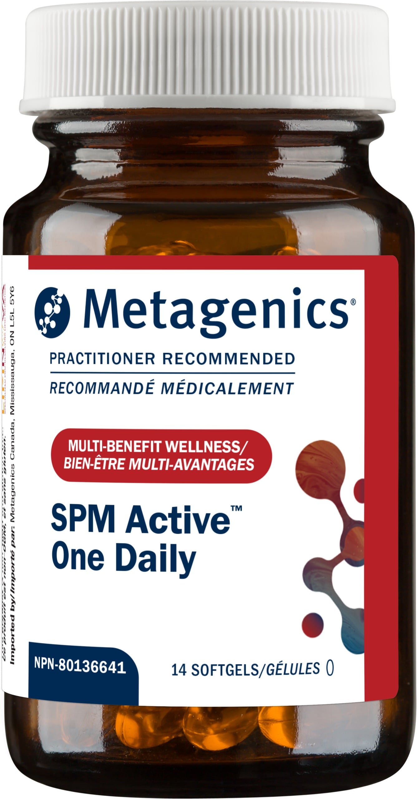 Metagenics Spm Active One Daily 14 Capsules
