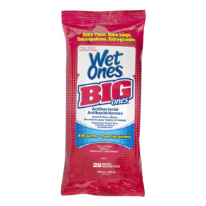 Wet Ones Big Ones Antibacterial Fresh Scent 28 Count