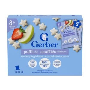 Gerber Puffs To-Go Strawbapple 5 x 14 g