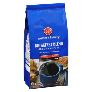 Western Family Breakfast Blend Ground Coffee 300 g