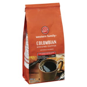 Western Family Colombian Ground Coffee 300 g