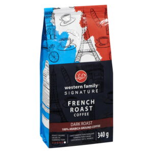 Western Family French Roast Grd Coffee 340 g