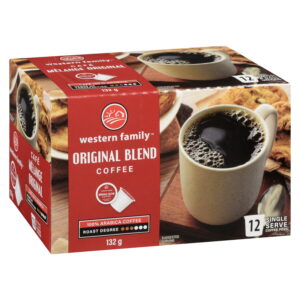 Western Family Original Blend Ground Ss Pods 12 Pack