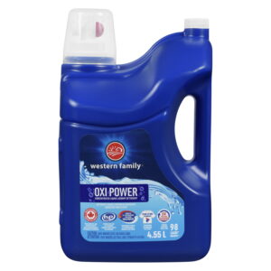 Western Family Liquid Laundry Detergent Oxi Power 4.55 L