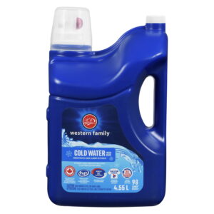 Western Family Liquid Laundry Detergent Coldwater 4.55 L