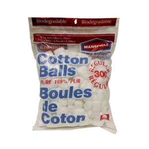 Mansfield Cotton Ball Regular Size Cottru 300 Count