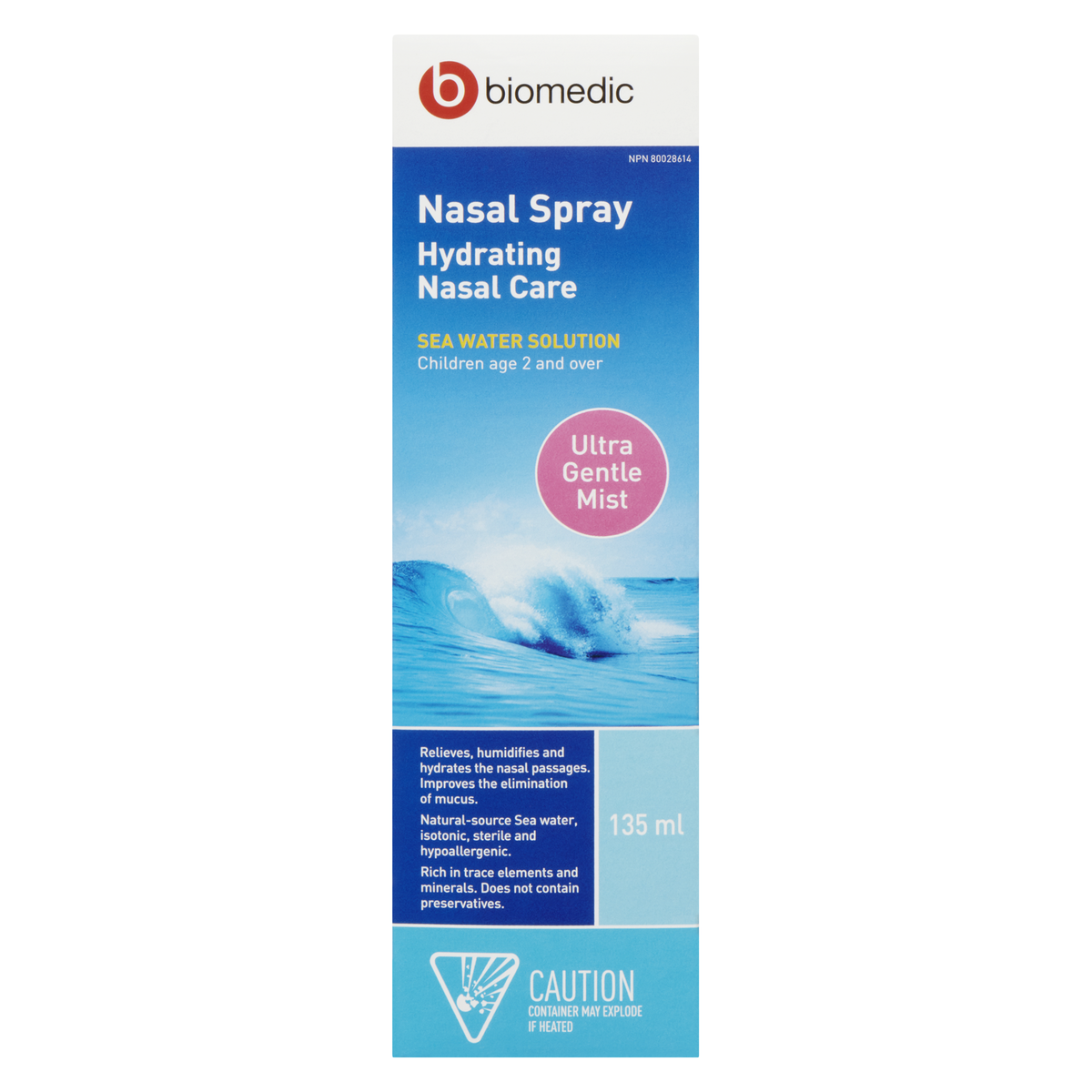 BIOMEDIC Nasal Spray Ultra Gentle Baby 135 mL - Image 4
