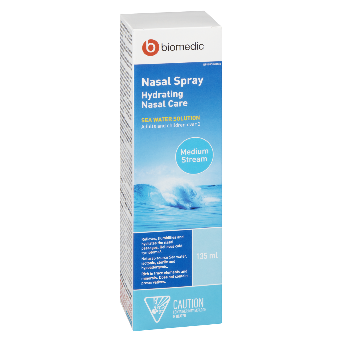 BIOMEDIC Nasal Spray Medium Stream 135 mL - Image 2
