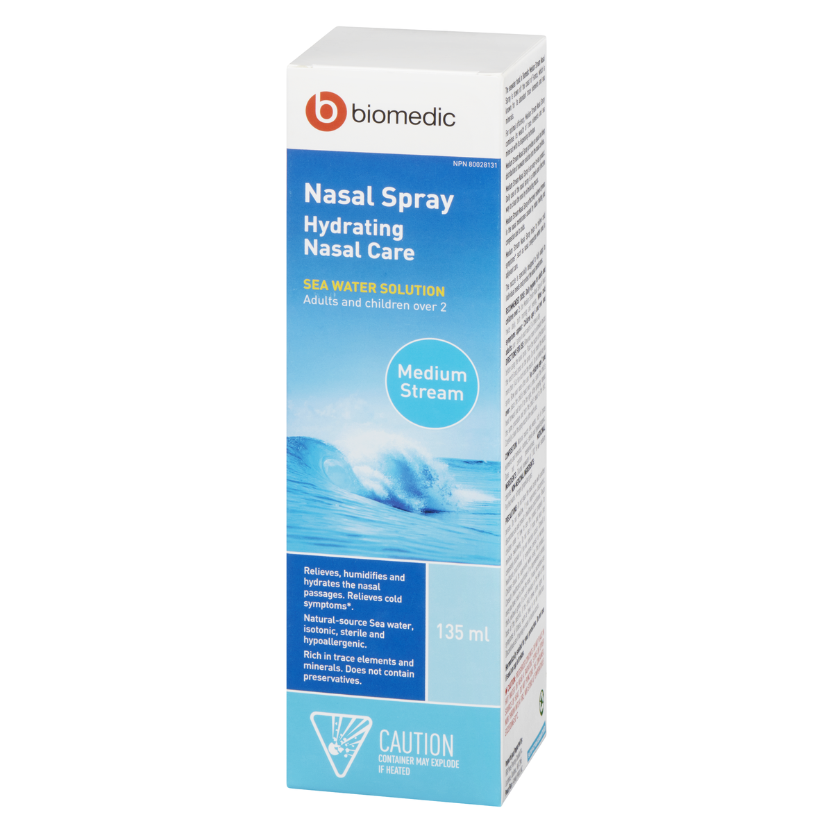 BIOMEDIC Nasal Spray Medium Stream 135 mL - Image 3