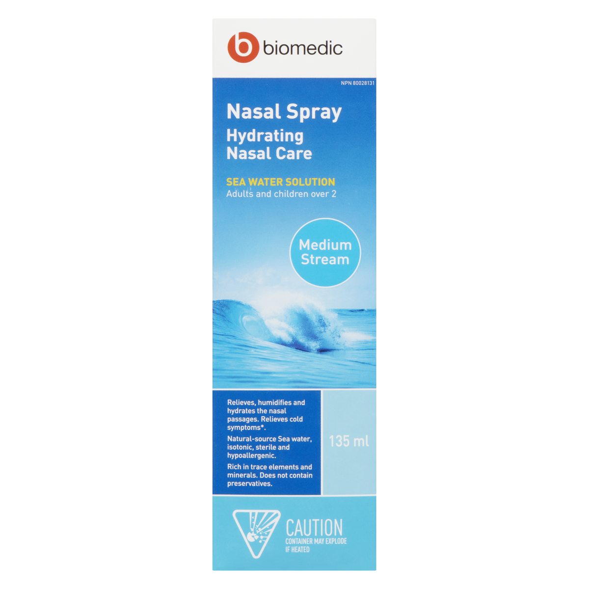 BIOMEDIC Nasal Spray Medium Stream 135 mL - Image 4
