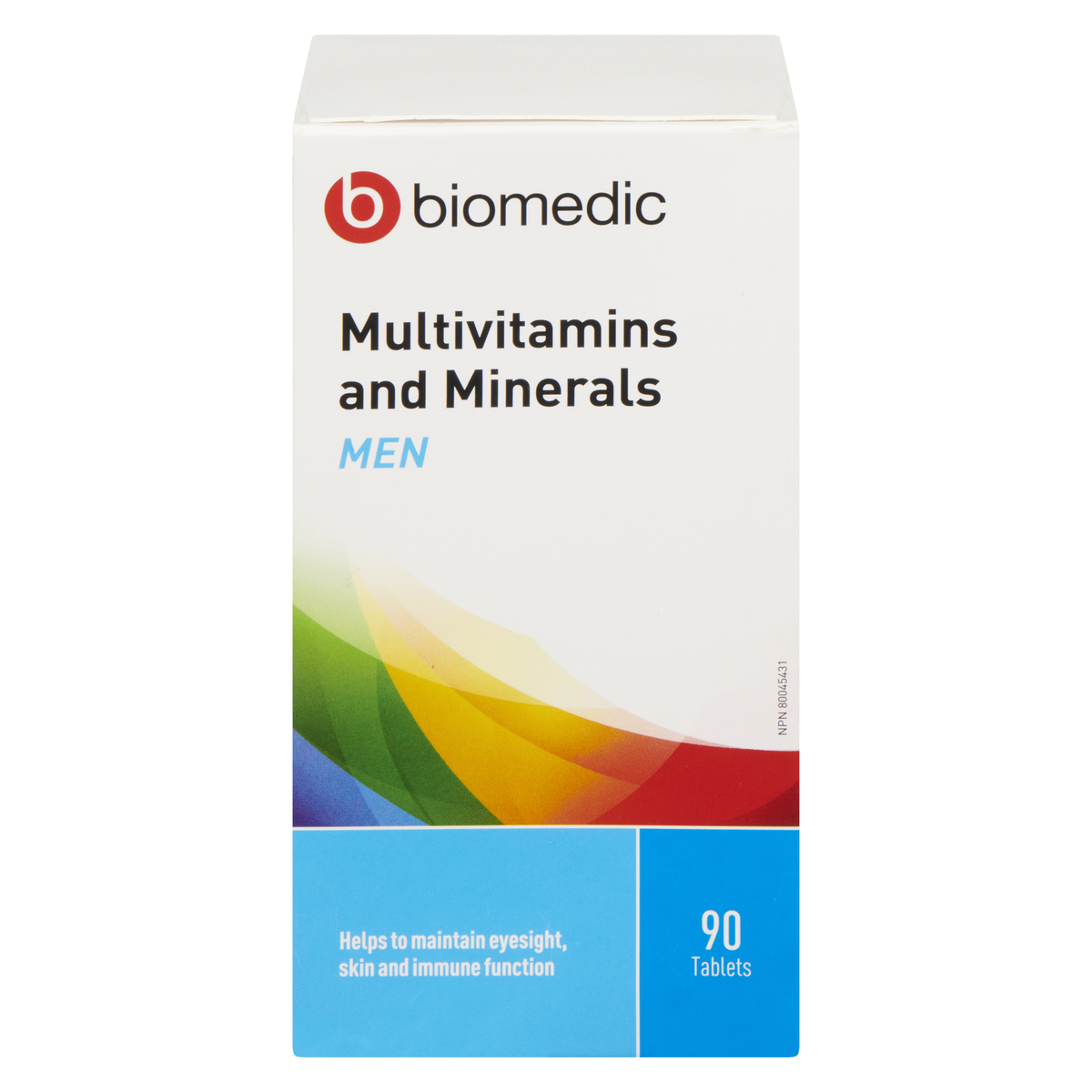 BIOMEDIC Multivitamins & Minerals For Men 90 Tablets