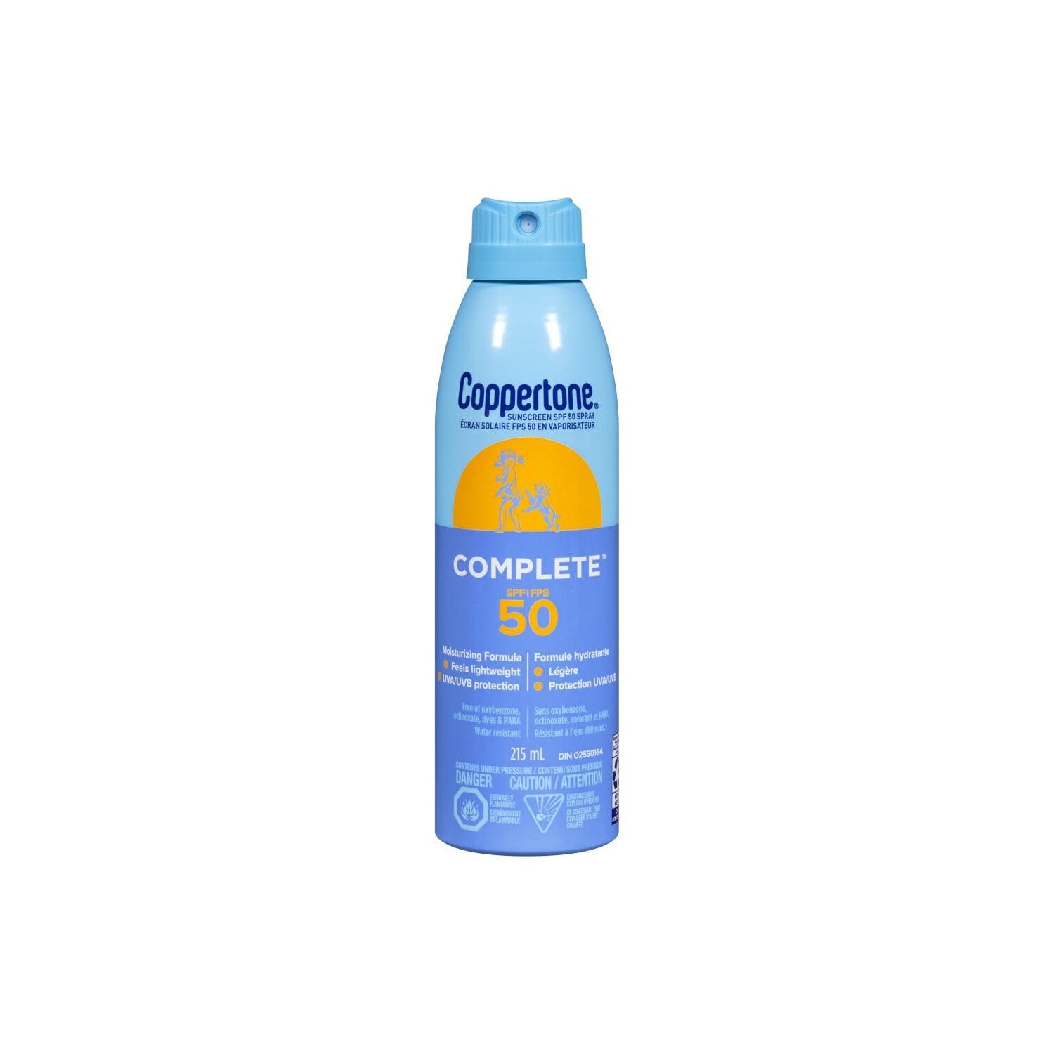 Coppertone Complete Spray SPF 50 215 mL