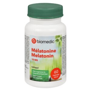BIOMEDIC Melatonin 10 mg 60 Capsules
