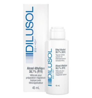 Dilusol Ethyl Alcohol Lotion Compounding Vehi Plate 45 mL