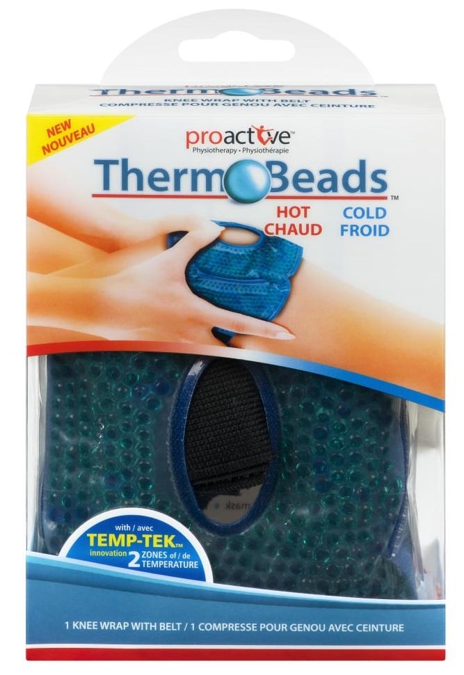ProActive Thermobeads Hot/Cold Knee Wrap 740806 Amg
