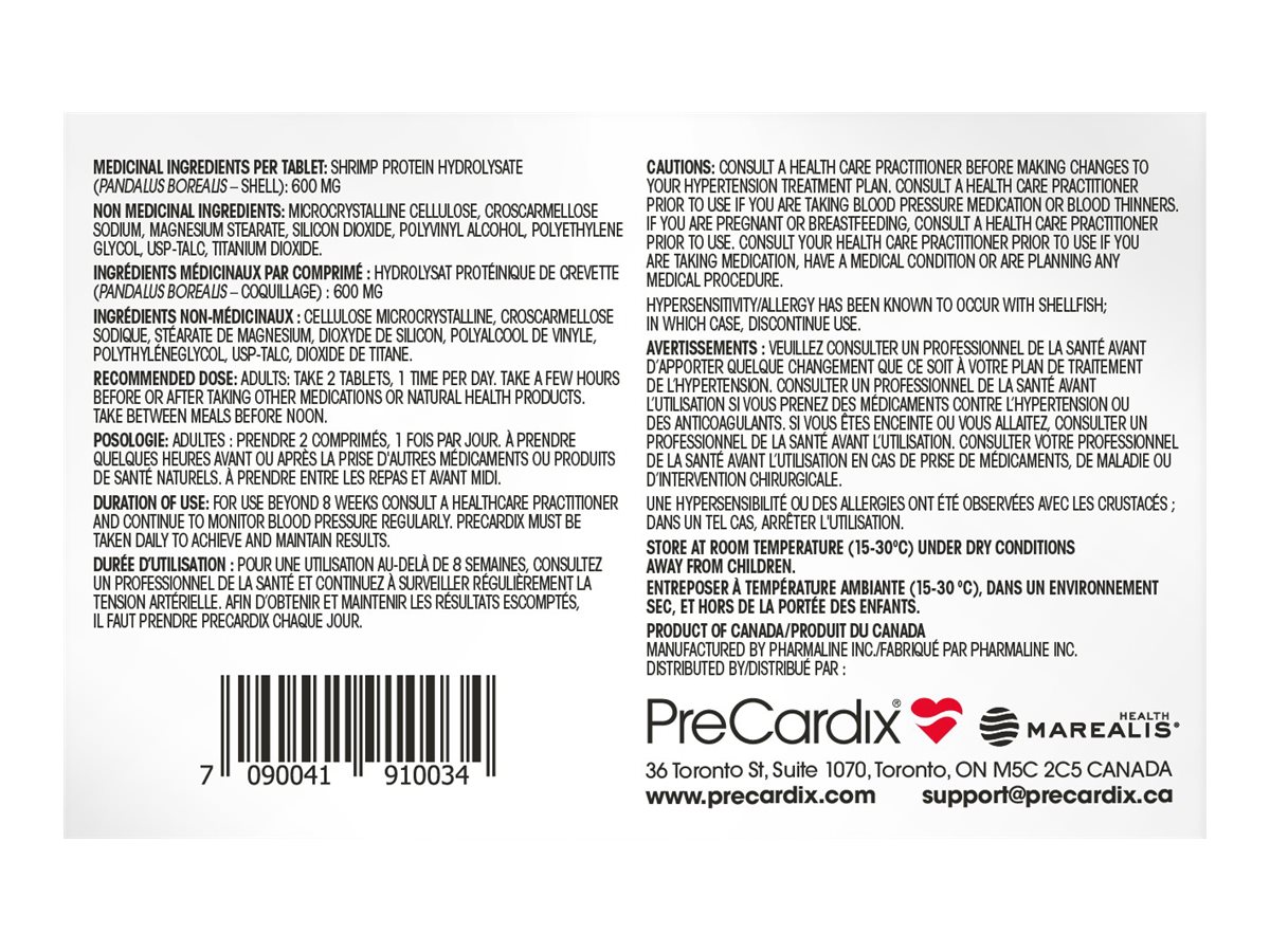 Precardix Marine Peptide 60 Tablets - Image 3