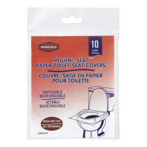 Mansfield Toilet Seat Covers Hygi Mans 10 Count