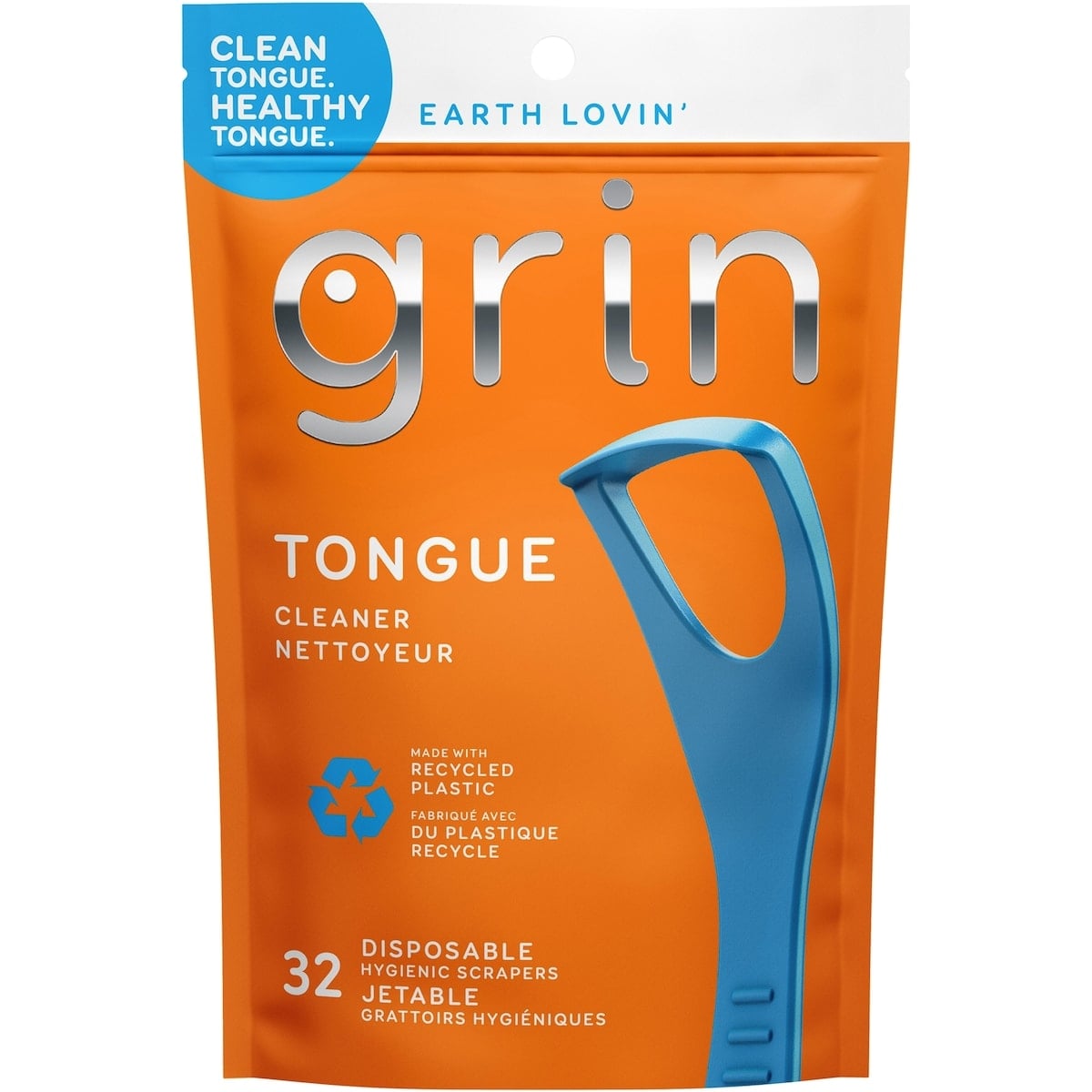 Grin Tongue Cleaner 32 Count