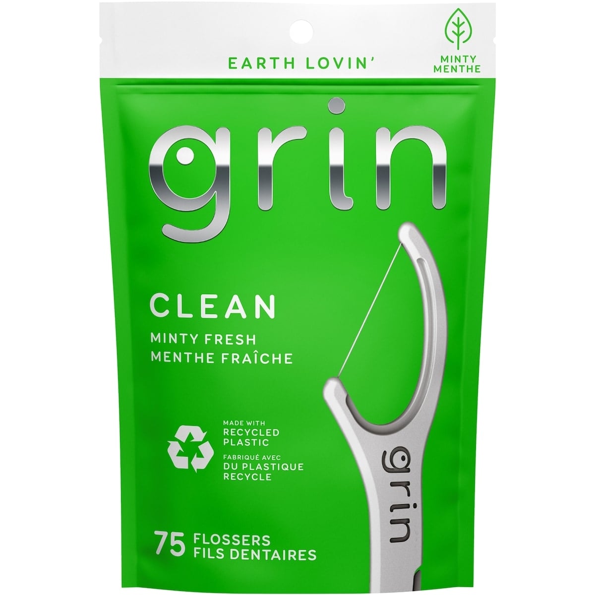 Grin Clean Flosspyx 75 Count