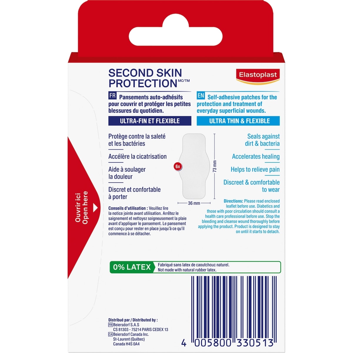 Elastoplast Hydro Regular 6 Count - Image 2