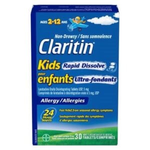 Claritin Kids Rapid Dissolve 30 Tablets