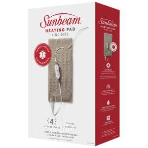 Sunbeam® Heating Pad Dry/Moist King 24" x 12"