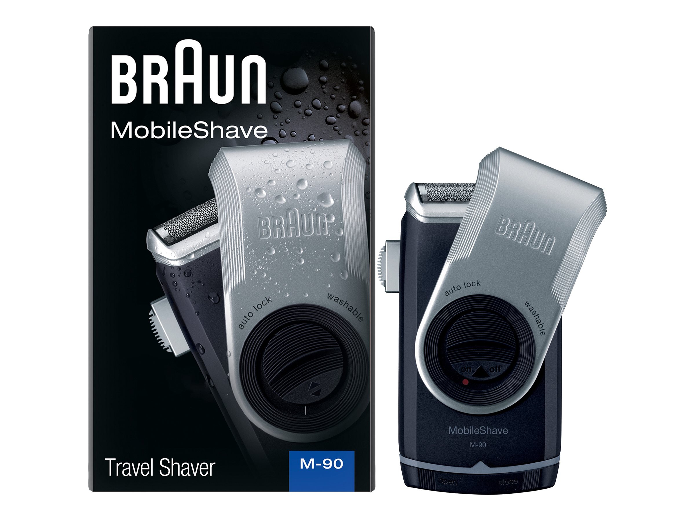 Braun Mobile Shave Model M 90 Dark Blue/Si - Image 2
