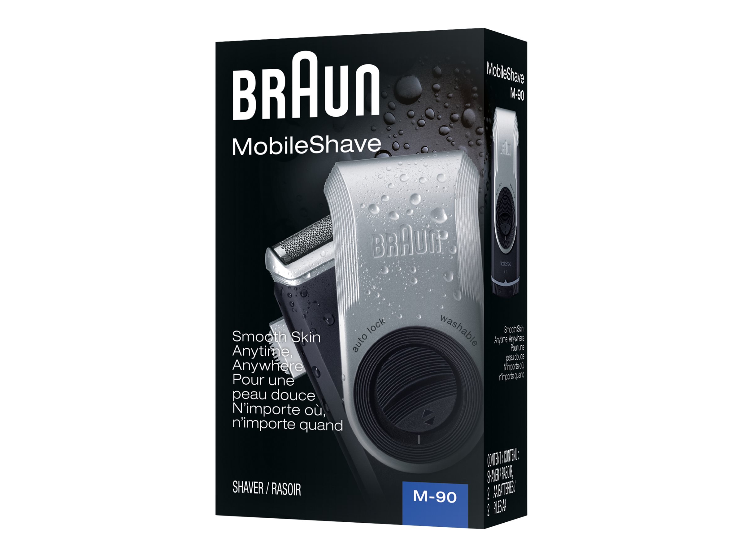 Braun Mobile Shave Model M 90 Dark Blue/Si - Image 3