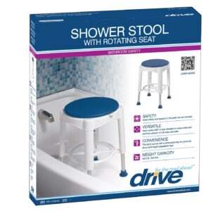 Drive Medical Shower Stool Swivel Rtl12061m