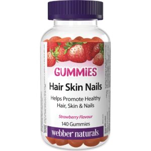 Webber Naturals Hair Skin And Nails Gummies 140 Count