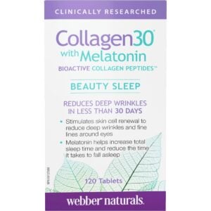 Webber Naturals Collagen-30 Beauty Sleep 120 Tablets