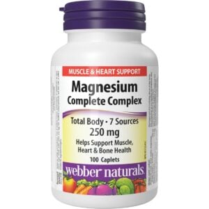 Webber Naturals Magnesium Complete Complex 100 Caplets