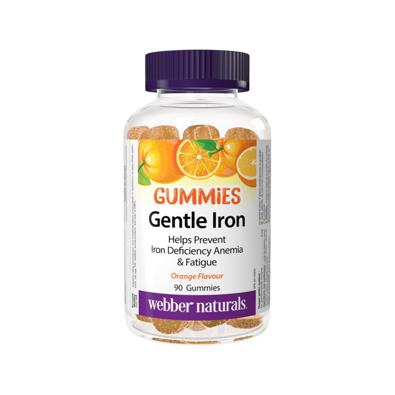 Webber Naturals Gentle Iron 90 Gummies - Image 2