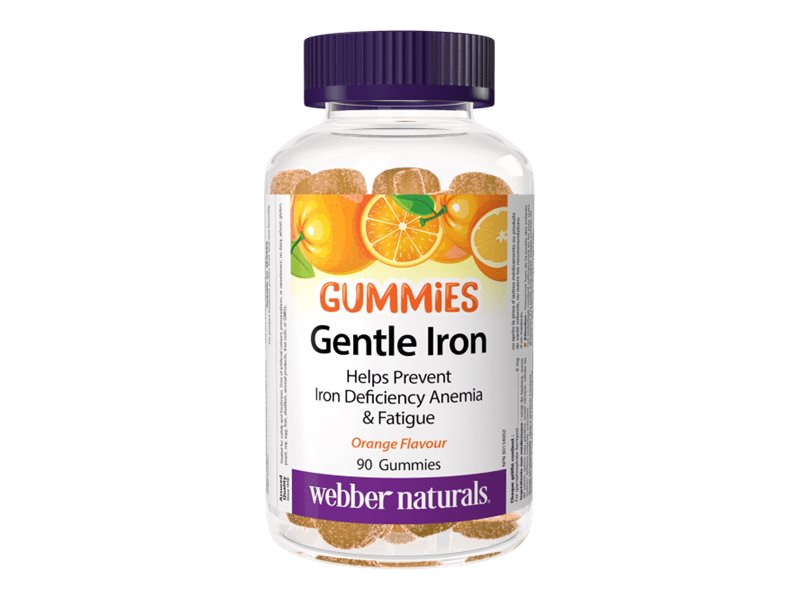 Webber Naturals Gentle Iron 90 Gummies - Image 3