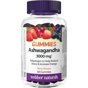 Webber Naturals Ashwagandha 60 Gummies