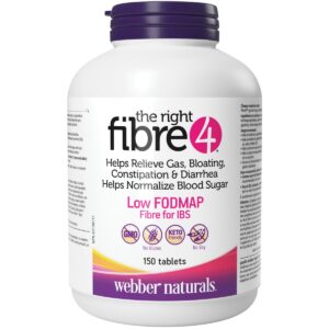 Webber Naturals Fibre4 150 Tablets