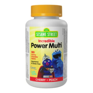 Webber Naturals Sesame Street Multivitamin 180 Chewable Tablets