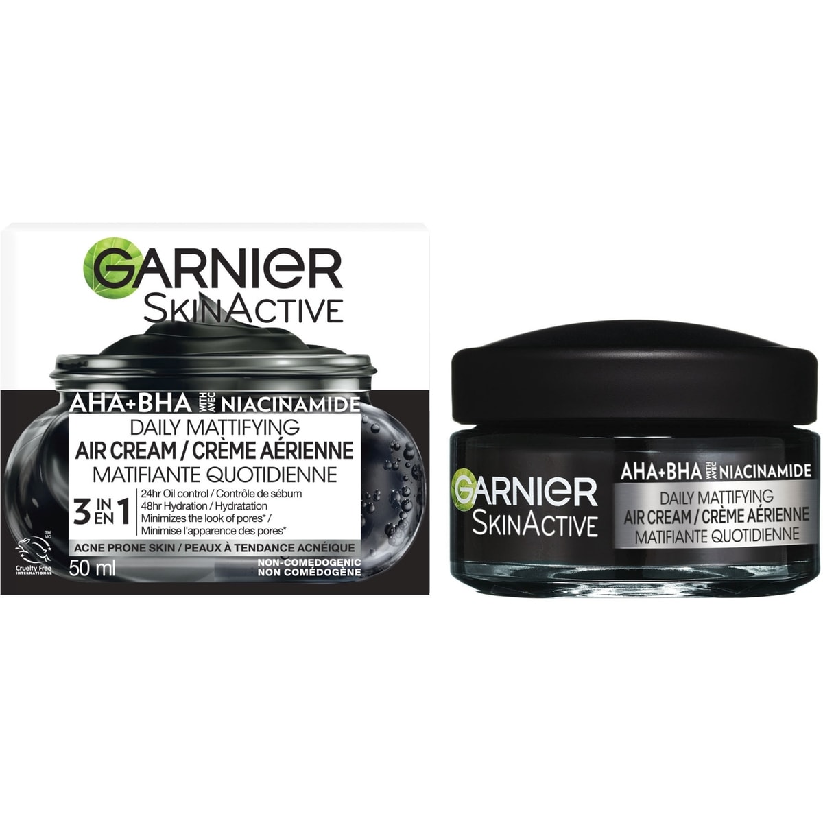 Garnier Charcoal Air Cream 50 mL - Image 2