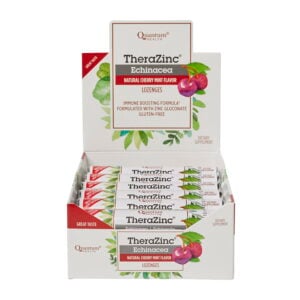 Quantum Therazinc Echinacea Rolls Counter Display 12 x 12 Count
