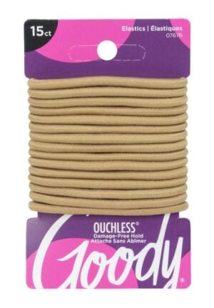 Goody Multisave Program Blonde Elastics 15 Count